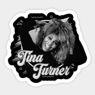 Tina Turner Singer Legend Sticker